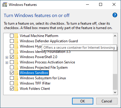 1607499531 842 Comment utiliser le bac a sable de Windows 10