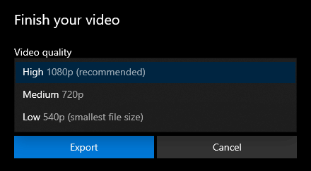 1607503400 659 Comment utiliser lediteur video Windows 10