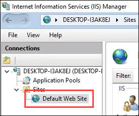 1607521164 868 Installer et configurer un site Web dans IIS sous Windows