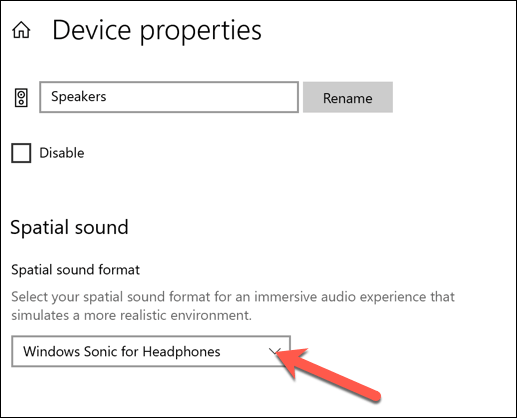 1607652184 959 Comment configurer Windows Sonic pour les ecouteurs sur Windows 10