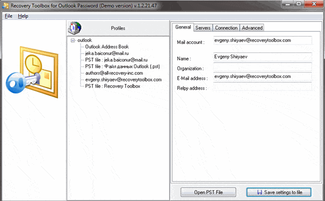 1607725350 237 10 outils pour recuperer un mot de passe Outlook PST