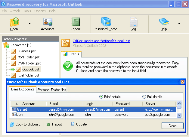 1607725350 912 10 outils pour recuperer un mot de passe Outlook PST