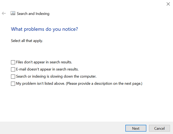 1607745457 116 La recherche Windows 10 ne fonctionne pas 6 conseils de