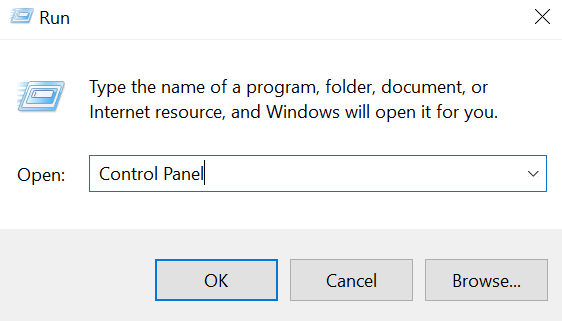 1607887432 325 11 facons douvrir le panneau de configuration sous Windows 10