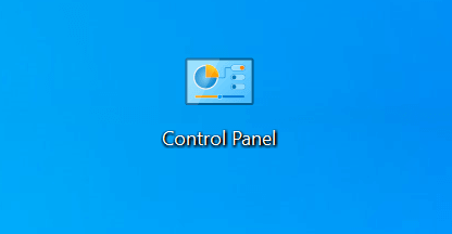 1607887437 501 11 facons douvrir le panneau de configuration sous Windows 10