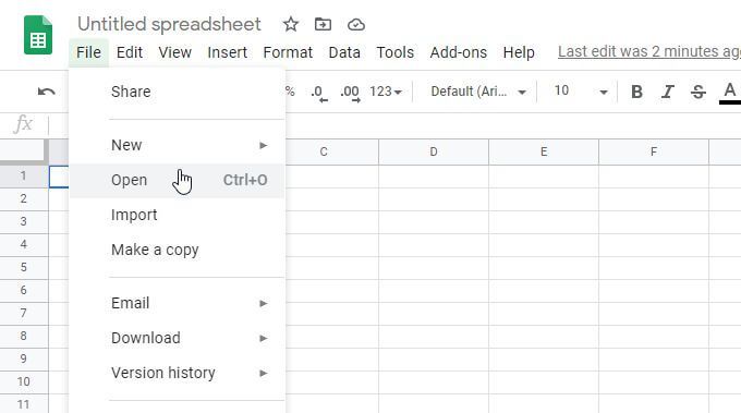 1607888356 273 4 facons de convertir Excel en Google Sheets