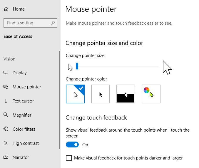1607956133 856 Comment changer le curseur sous Windows 10