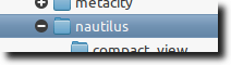 Double-cliquez sur Nautilus