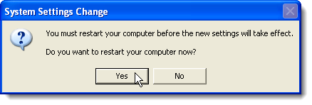 Redémarrer votre ordinateur