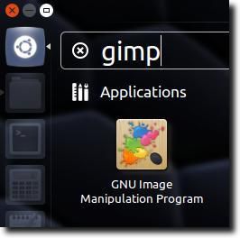 Ouvrez GIMP