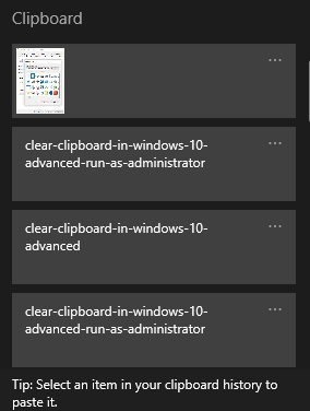 1608089487 439 Comment effacer le presse papiers dans Windows 10