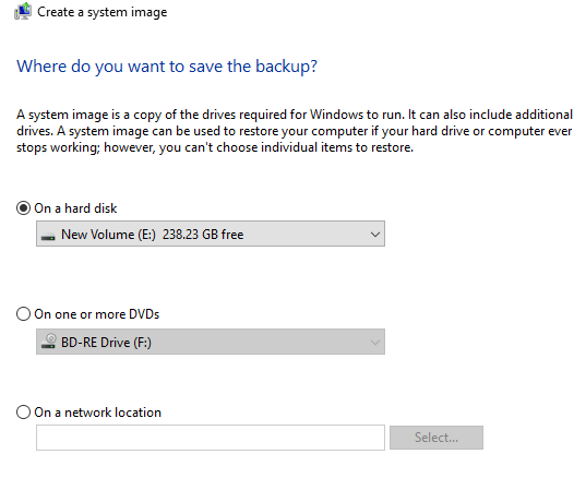 1608101926 208 Creer une sauvegarde dimage systeme Windows 10