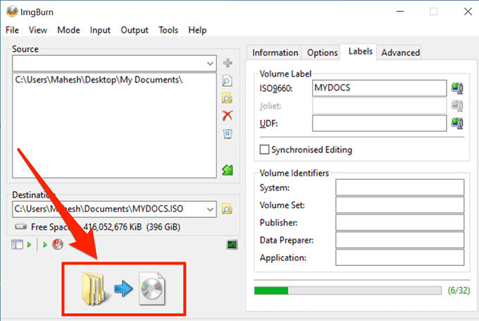 1608105583 123 Creer un fichier ISO a partir dun dossier sous Windows