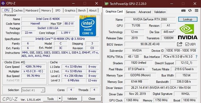 1608109865 165 Meilleurs utilitaires de reglage CPU carte video et RAM