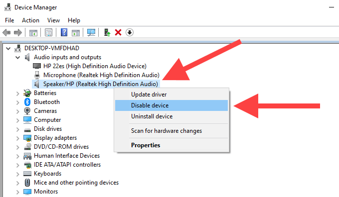 1608119032 663 Comment reparer une erreur de rendu audio dans Windows 10