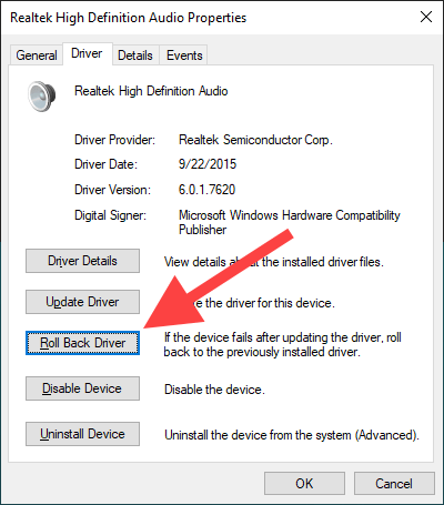 1608119033 561 Comment reparer une erreur de rendu audio dans Windows 10