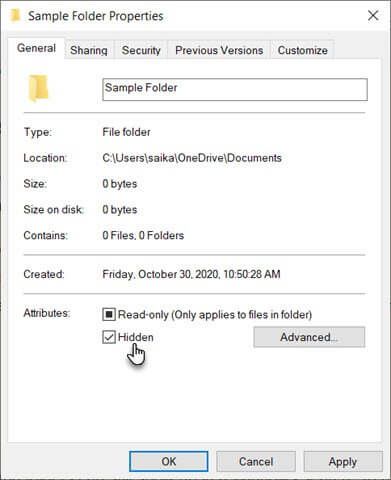1608185398 249 Comment masquer des fichiers et des dossiers dans Windows gratuitement