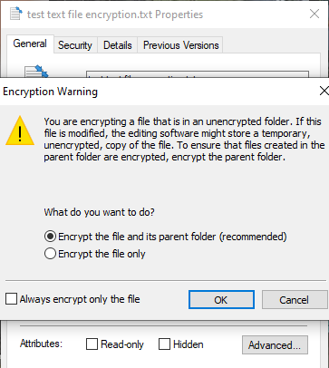 1608287387 868 Comment crypter et decrypter un fichier texte dans Windows 10
