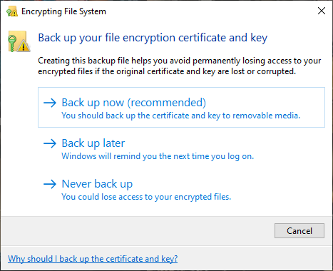 1608287388 780 Comment crypter et decrypter un fichier texte dans Windows 10