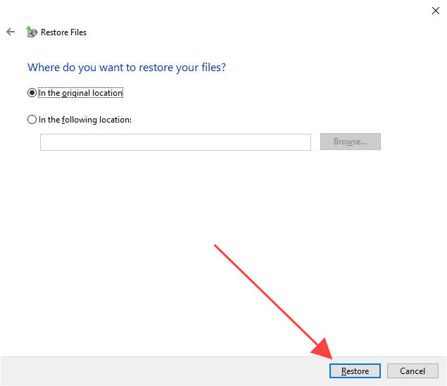 1608300377 625 Comment restaurer des fichiers supprimes dans Windows 10
