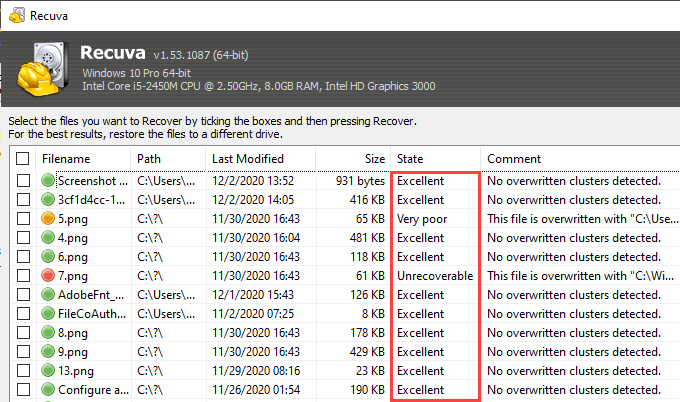 1608300378 564 Comment restaurer des fichiers supprimes dans Windows 10
