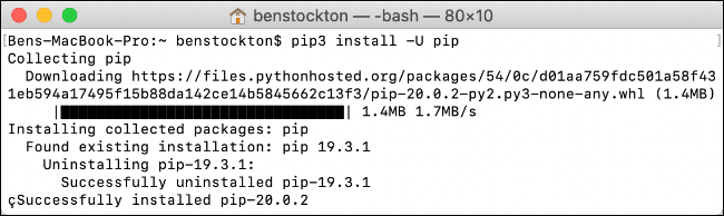 1608425395 849 Comment installer Python PIP pour les packages Python