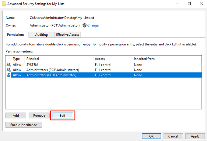 1608659412 675 Empecher les fichiers detre supprimes ou renommes dans Windows