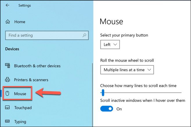 Comment changer la vitesse de votre souris dans Windows 10