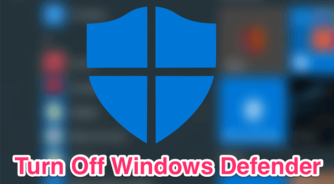 Comment desactiver Windows Defender