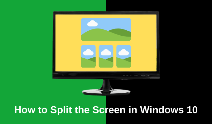 Comment diviser lecran dans Windows 10