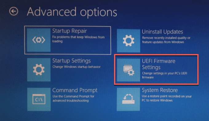 Comment entrer dans le BIOS dans Windows 10 et les