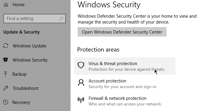 Comment rechercher des logiciels malveillants dans Windows 10