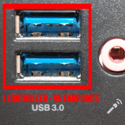 Comment reparer Pas assez de ressources de controleur USB