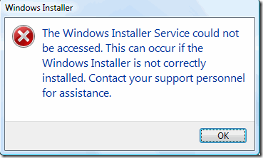 erreur d'installation de Windows