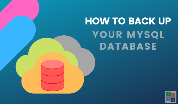 Comment sauvegarder une base de donnees MySQL