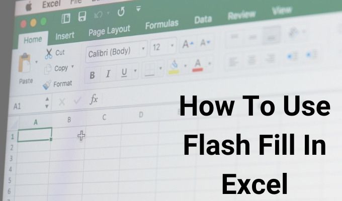 Comment utiliser le remplissage Flash dans
