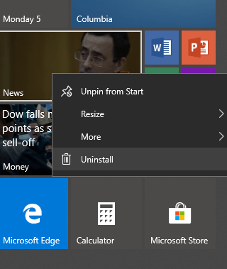 Correction des vignettes Windows 810 Live ne se mettant pas