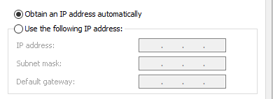 Modifier ladresse IP et les serveurs DNS a laide de