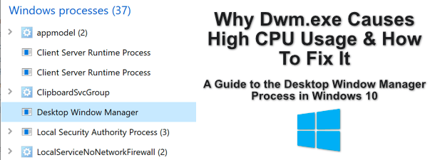 Pourquoi Dwmexe provoque une utilisation elevee du processeur et comment