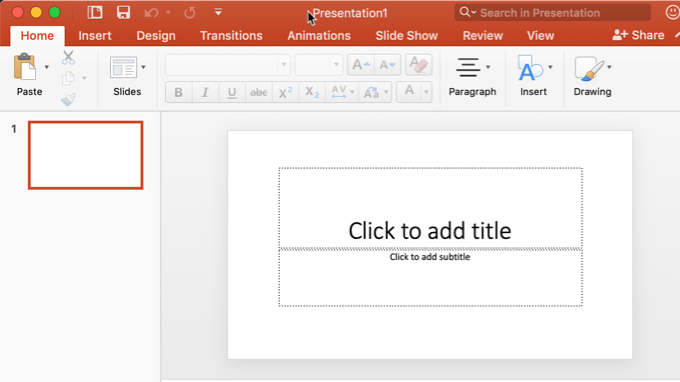 cropped powerpoint