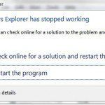Dépanner l'Explorateur Windows a cessé de fonctionner
